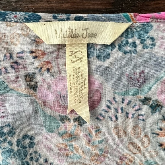 Matilda Jane Make Believe Sew Perfect Womens Blouse in Large - Picture 7 of 9